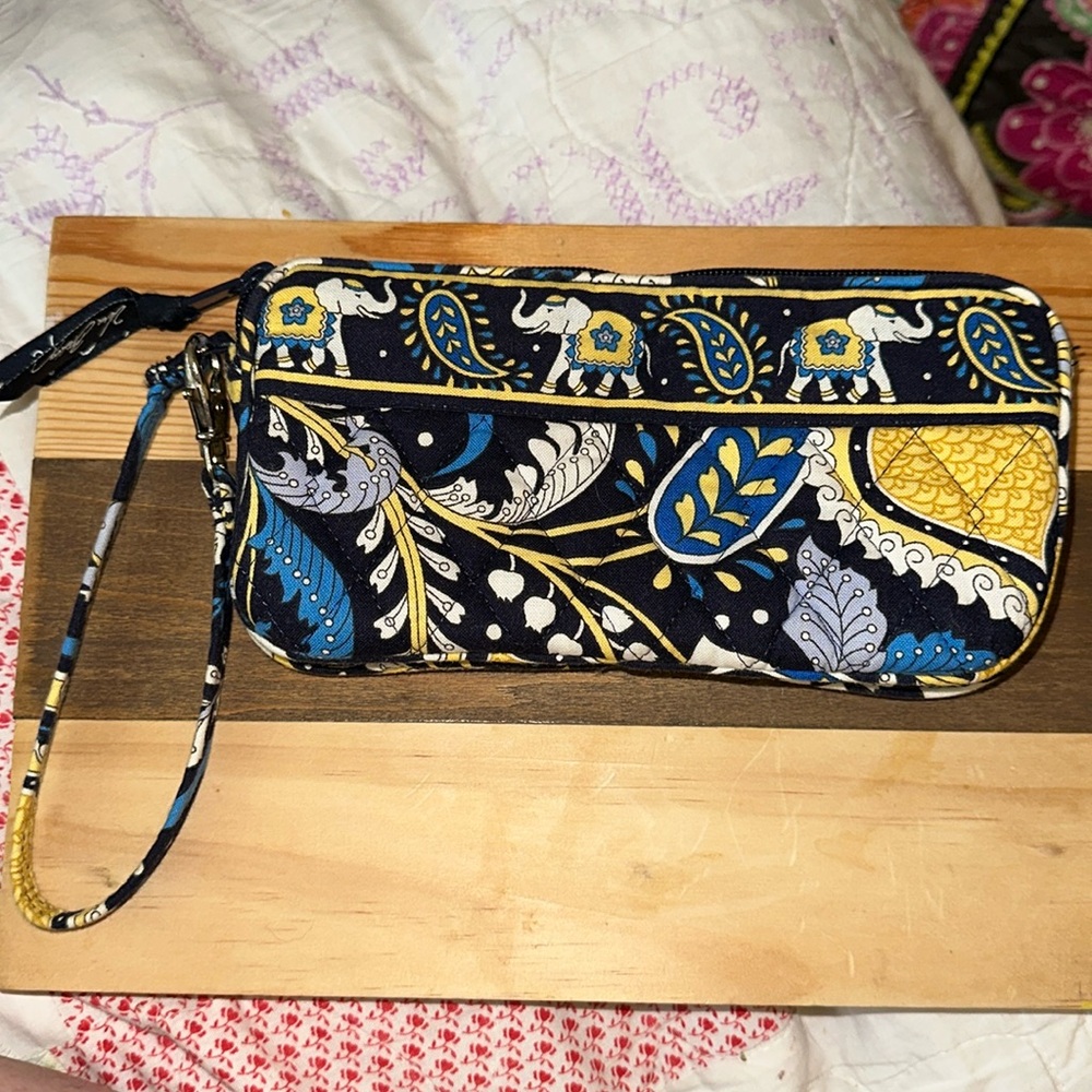Vera Bradley Vá Vá Bloom Print Floral Wristlet Wallet